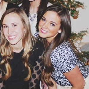 Anthropologie animal print top